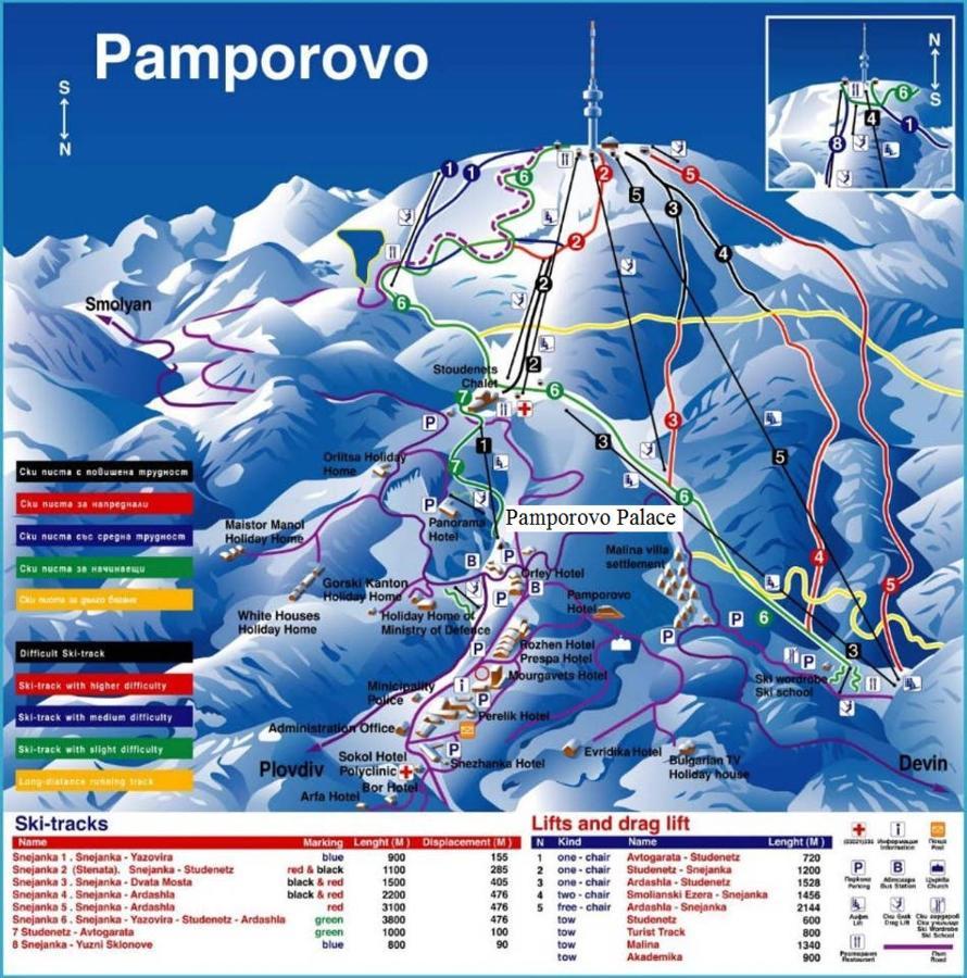 Апартамент Pamporovo Palace Εξωτερικό φωτογραφία